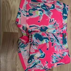 lilly pulitzer womens size 12 multicolor shorts